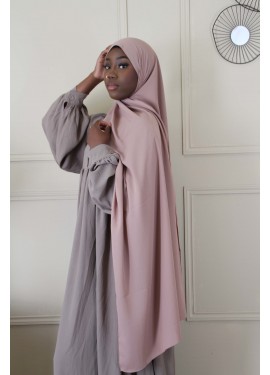 Hijab mousseline opaque -...