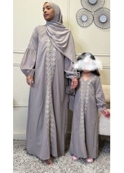 Dress MiNi children Sheharazade - taupe plum