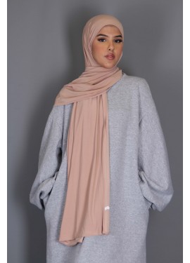 hijab jersey premium - Nude