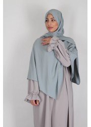 Malaysischer Hijab - Pastellblau