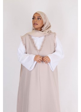 Robe schoolgirl - Taupe