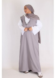 Kleid schoolgirl - Light grey