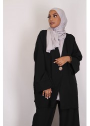 Hijab jersey coton - Gris clair