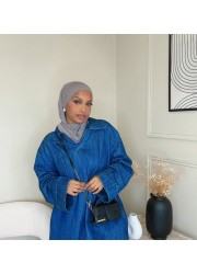 Hijab à nouer jersey premium - Taupe froid